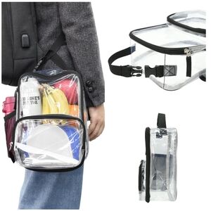 NWT Reusable Lunch Bag/Clear Lunch Box